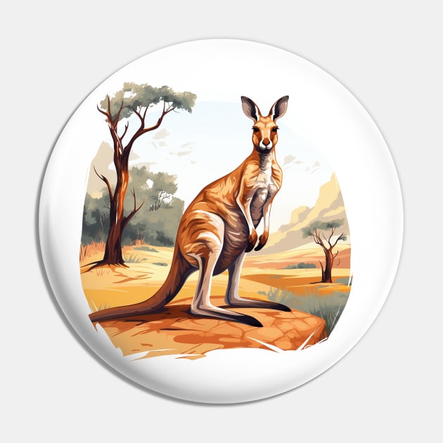 Cute Kangaroo Pin by zooleisurelife