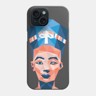 Geometric Nefertiti Phone Case