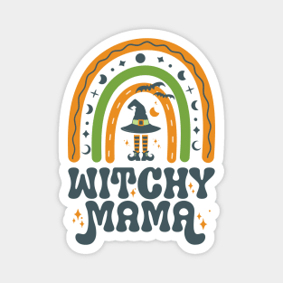 Witchy Mama Mom Halloween Magnet