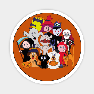 Cute Halloween design ideas, funny and cool cartoon Magnet