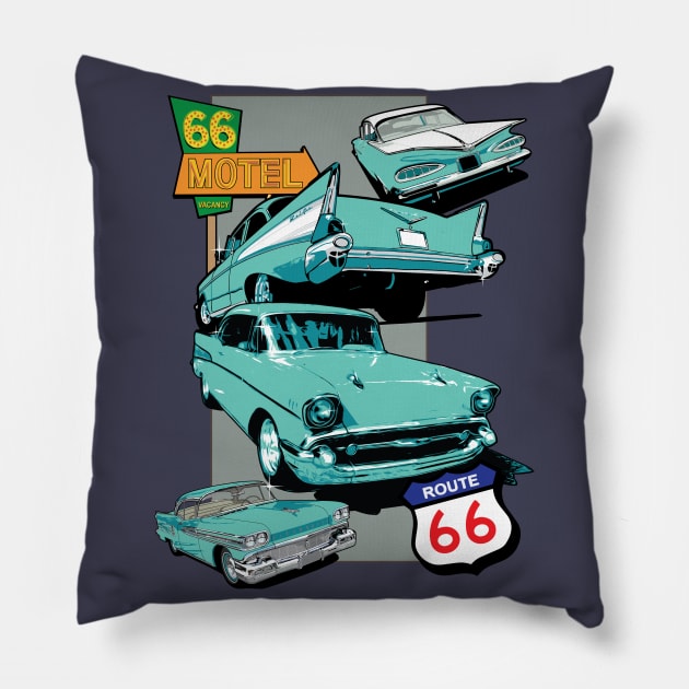 Route 66 Pillow by Limey_57