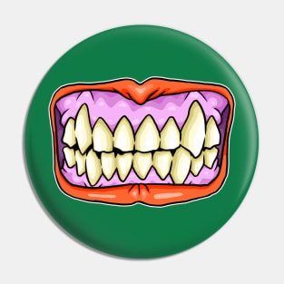 Toothy Grin Pin