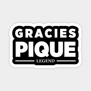 Gracias Gerard Pique Magnet