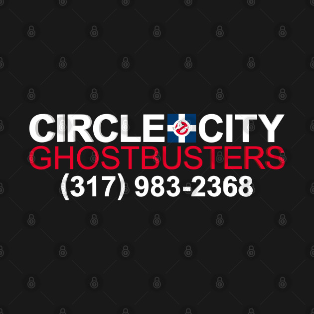 Circle City Ghostbusters Left Chest and Back Print by Circle City Ghostbusters