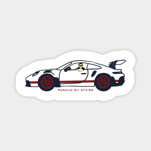 Porsche 911 GT3 RS Magnet