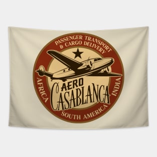 Aero Casablanca Tapestry