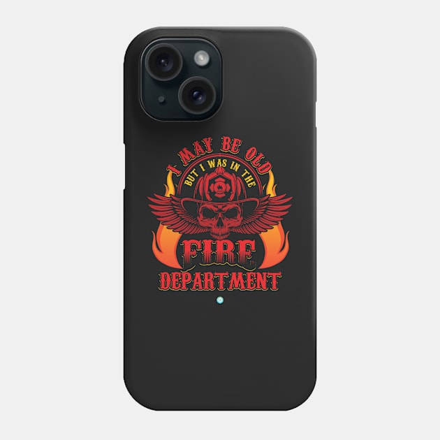 funny Firefighter Gift Phone Case by woormle