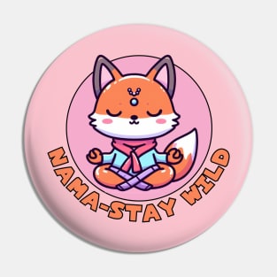 Foxy Yoga instructor Pin