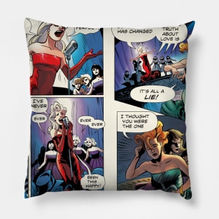 comics pink 3 Pillow