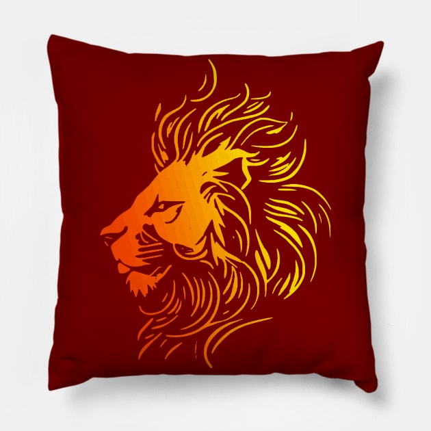 Leo Pillow by stoicroy