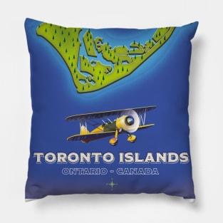 Toronto Islands, Ontario, Canada Pillow