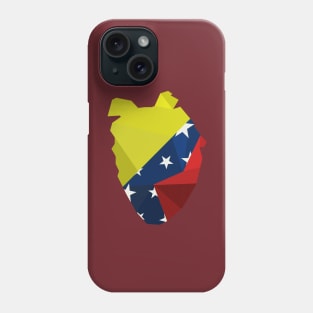 The heart of Venezuela Phone Case