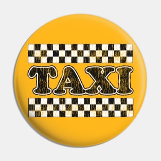 Taxi Retro TV Show Fan Art Pin