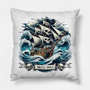 Pirate Ship Pillow