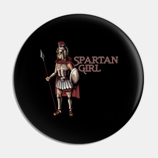 Sparta Warrior - Spartan girl Pin