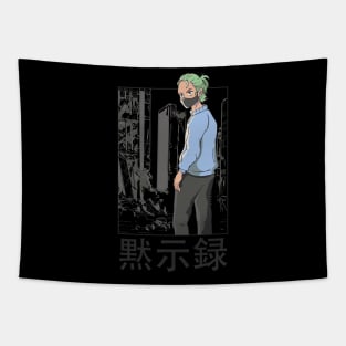 Anime Character - Post Apocolypse Tapestry