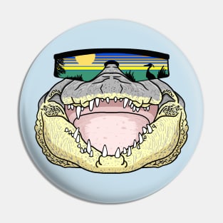 Cool Crocodile Pin