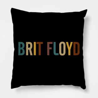 Proud To Brit Be Personalized Name Styles 70s 80s Pillow