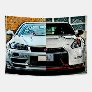 Evolution Nissan GTR Tapestry