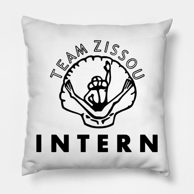 Team Zissou Intern Pillow by ilustracici