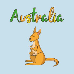 Australia Kangaroo Travel T-Shirt