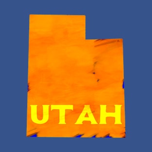 The State of Utah - Watercolor T-Shirt