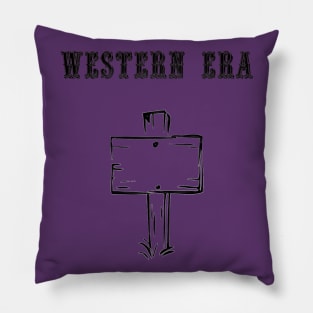 Western Era - Wooden Cross Pillow