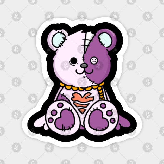 goth teddy bear