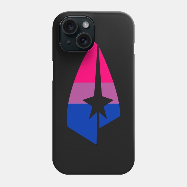 Pride Bisexual Treksphere Logo Phone Case by Treksphere