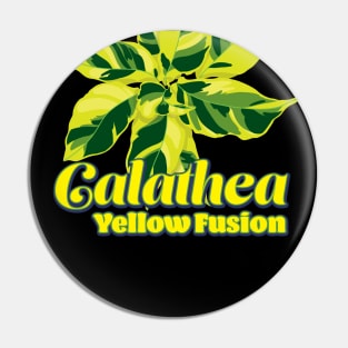 Calathea Yellow Fusion Pin