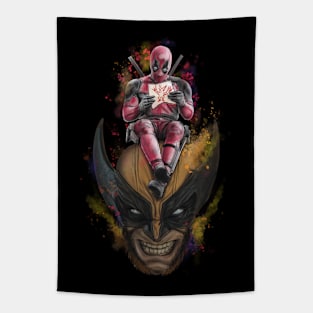 two hero Tapestry