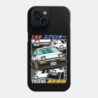 Toyota Sprinter Trueno (AE86) Streeting Racing Phone Case