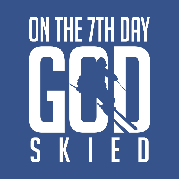 On the 7th day god skied (white) by nektarinchen