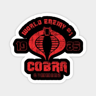 Cobra World Enemy #1 Magnet