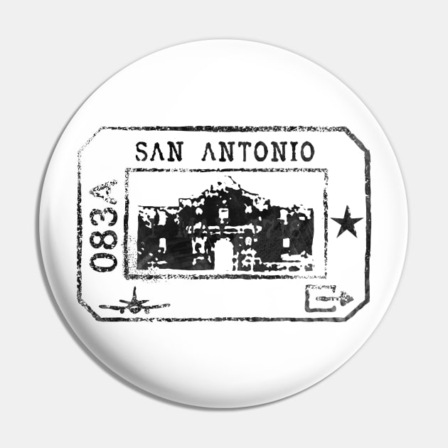 San Antonio Pin by KnuckleTonic