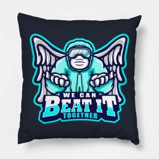 WE CAN BEAT IT Pillow