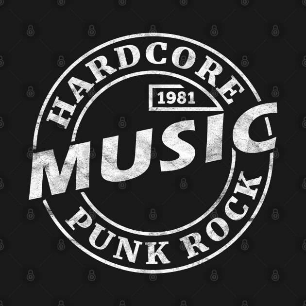 Hardcore Punk Rock Music by shirtonaut