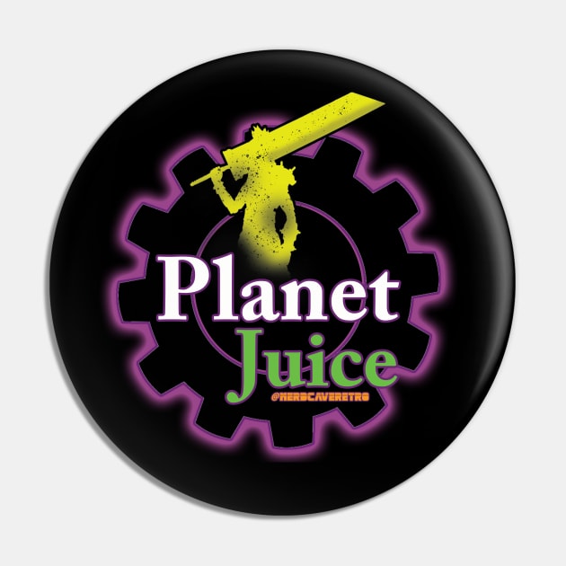 Planet Juice Pin by NerdCaveRetro