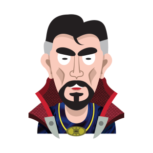 T Shirt Design Marvel Doctor Strange Cartoon T-Shirt