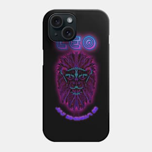 Leo 4b Black Phone Case