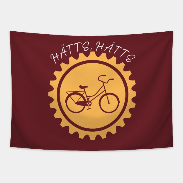 Had, had, bicycle chain Tapestry by zappwaits