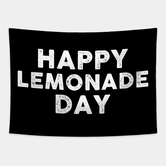 Happy Lemonade Day Tapestry by Artistry Vibes