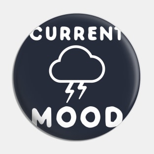 Funny current mood introvert Pin