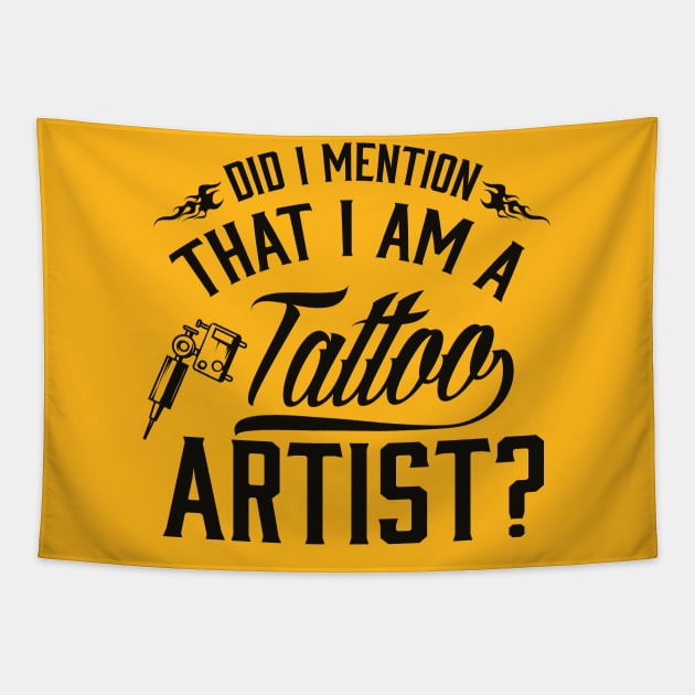 I'm a tattoo artist Tapestry by nektarinchen