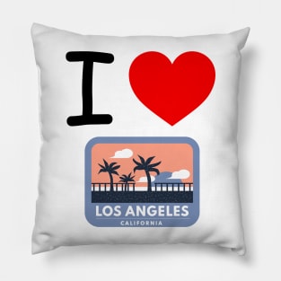 I HEART LOS ANGELOS Pillow