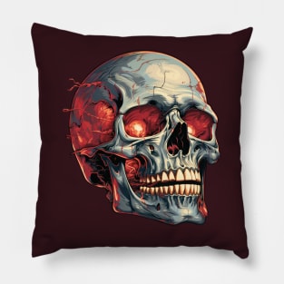 Fireborn Skull, Infernal Apocalypse Pillow