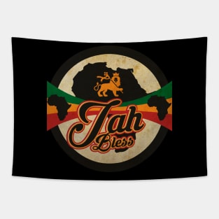 Vintage Jah Bless Tapestry