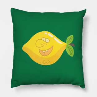 Smiling Lemon Pillow