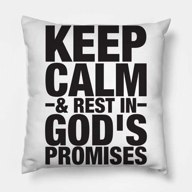 KEEP CALM Pillow by Plushism