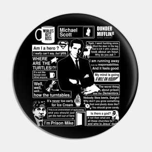 Michael Scott - Quote Pin